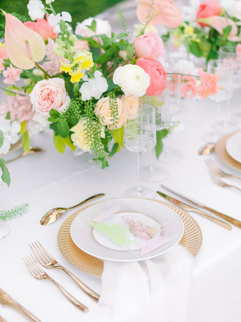 décoration de table de mariage